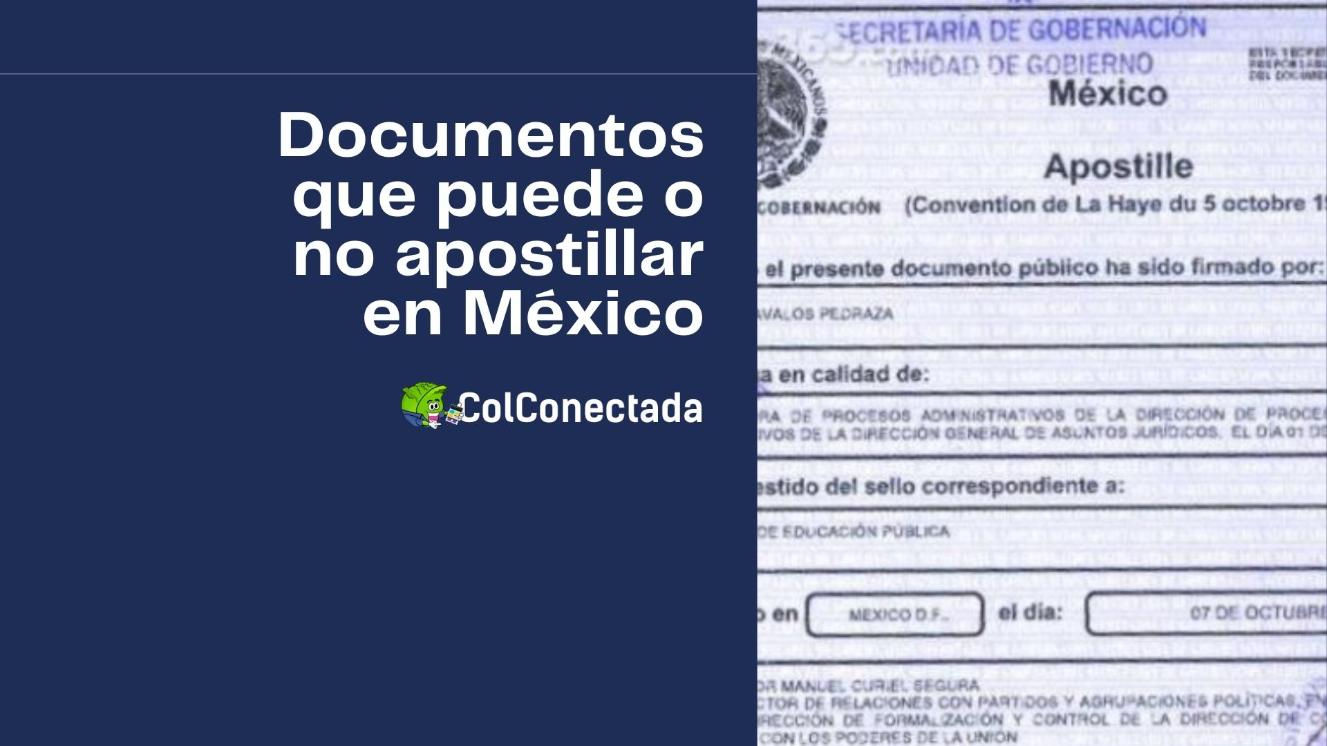 Cómo Y Dónde Apostillar Documentos En México 8558